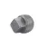 1/4" Male Threaded Black Steel Square Head Square Head Plug | TFBP002