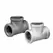 1-1/4" FNPT Black Malleable Iron Tee | TFBT012