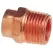 3" Solder Cup x MNPT Copper 604 Series Adapter | SFCMA030