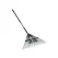 Steel 54" Aluminum Handle 24 Tines Pro-Grade Spring Brace Rake | STR40905