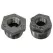 1" x 3/4" FNPT x MNPT Black Malleable Iron 383 Series Domestic Bushing | TFBBH131D
