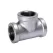 1-1/4" x 1-1/4" x 3/4" Female Threaded Galvanized Reducing Tee | TFGT167