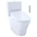 6-3/8" x 15-1/2" x 13-1/8" Cotton White Vitreous China with Cover For Toilet Bowls with Auto Flush Aquia IV Series Dual Flush Toilet Tank | TOTST446EMA01
