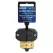 3/4" Stainless Steel and ED Zinc/Brass Super Heavy-Duty Series Female with Clamp Hose Mender | UNDHR75F