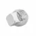 3/8" Male Threaded Galvanized Steel Solid Square Head Pipe Plug | TFGP003