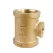2" x 2" x 1" FPT Lead-Free Brass Bullhead Reducing Tee | TFZT249LF
