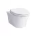 21-1/4" x 15" Vitreous China Cotton White For WT172M In-Wall Tank System Elongated Front AP Series Toilet Bowl | TOTCT426CFG01