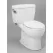 7-1/8" x 19-7/8" x 13-7/8" Cotton White Vitreous China with Cover For Toilet Bowls Drake Series Left Hand Trip Lever Toilet Tank | TOTST743S01
