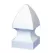 7-3/4" Vinyl White Gothic Post Cap | VCGC4W