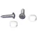 1" Khaki Self Drilling Screw and Screw Cap | VCSTSC1C