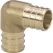 3/4" x 1/2" Crimp Brass 90 Degrees V5016ZL Series Elbow | VGA46243