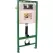 1/2" NPT 44-1/2" x 19-1/4" Powder Coated Steel Frame For 8326.1US Public 5 Flush Plates Eco Plus WC Carrier | VGA52700