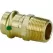 3/4" x 1/2" Press x MPT Lead-Free Bronze 2911ZL Series Adapter | VGA79225