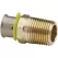 2" PEX Press x MPT Lead-Free Bronze 2811ZL Series Adapter | VGA90591