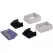 Vinyl White 2-Piece Covered Handrail Bracket Kit | VH2312BKC2PCW