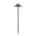 6.5 W 3000K LED Black Solid Die-Cast Brass Path Light | WAC604130BK