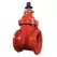 4" Ring-Tight Push-On Fusion-Bonded Epoxy Coated Ductile Iron 250 psi F-6110 Series Resilient Wedge Gate Valve | CLOGV4RT