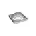 12" Square Black Atrium Grate | NDS1203SDB