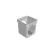 9" x 9" Square PVC Black 2-Hole Catch Basin | DRT0909SD2