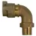 1" CTS Compression x MNPT Lead-Free Brass 90 Degrees 74779M-22 Series 1/4 Bend Elbow | MCD74779M22010