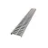 24" Rectangular Steel Gray Channel Grate | NDS254