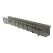 39.75" x 4-1/16" x 3" PVC Light Gray Channel Drain | NDS710