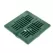 6" x 6" Square HDPE Green Universal Drainage Grate | RBDDG7USG