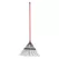 54" Orange Steel Handle Tine Leaf Rake | WLVHBSR24