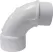 1-1/2" 90 Street Elbow PVC Sch. 40 Slip x Spigot | 409-015S