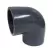 2" PVC Elbow, Sch. 80, C Standard, Socket Gray | 806020C
