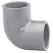 3" PVC Elbow, Sch. 80, C Standard, Socket Gray | 806-030C