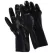 Work Gloves, One Size Fits All PVC Black