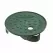 Valve Box Lid, 6" Round Green Universal