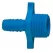 1/2" MIPT x Double Helix Blue Acetal Male Adapter | LSC3400005