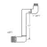 1" x 12" MIPT PVC Swing Joint | LSCG132212