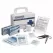 First Aid Kit, 4.5" x 7.5" x 2.75" 10-People with Plastic Box ANSI Premium