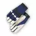 Mechanics Gloves, Small 2152T Series Pigskin Leather Blue/Beige Bald Eagle A-Grade