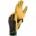 Men's Gloves, Medium 7304 Series Goatskin Leather Black/Tan Kobolt Golden Flex Multi-Purpose