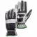 Work Gloves, Large Anton Synthetic Suede Black/Gray