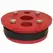 5" x 1-1/4" Painted Cast Iron Split Top Plate Single Drop Pipe Well Seal | MRLWS500125