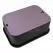 14" x 19" x 6" Rectangular Black Box Reclaimed Water Standard with Overlapping Purple Cover Valve Box Extension | NDB115BCR