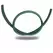 Rain Bird SPX-FLEX Swing Pipe 1/2" x 100' Polyethylene Extra Flexible Green Stripe | A82060