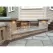 1-1/2" FIPT 36" x 8-1/2" x 4" 3600 gph Brushed Stainless 304 Stainless Steel Spillway | AWGSS36
