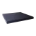 24" L x 24" W x 2" THK Polypropylene Black Equipment Pad | MTLPADPL