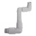 1.25" NPT x Acme Standard Side Inlet Single-Top Outlet Light Gray Swing Joint | RBG125NPTACMESJ