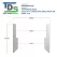 4-1/2" x 4" x 5" Steel Dark Gray Weld On Drive Shoe | WMAM5001600B