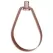 2" 300 lb Load Copper-Plated Carbon Steel CT-69 Series Adjustable Loop Swivel Ring Hanger | ANVCT69020COP