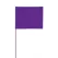 4" x 5" Purple 100/Bundle Marking Flag | FLG4X5PURPLE