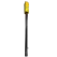 4" x 5" x 21" Vinyl Yellow 100/Bundle Wire Staff Marking Flag | FLG4X5YELLOW