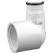 1-1/4" x 1" Acme x Reducing Acme White PVC Swing Joint Outlet | LSCG208168